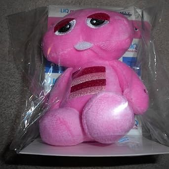 Amazon Uqmobile Uqモバイル ピンクガチャ マスコット ぬいぐるみ ストラップ ガチャピン ぬいぐるみ おもちゃ