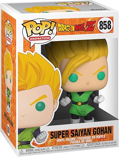 Funko Pop! Animación: Dragonball Z - Super Saiyan Gohan Multicolor, 3.75 pulgadas