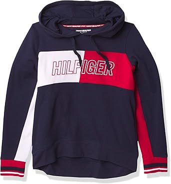 Amazon.com: Tommy Hilfiger Sudadera con capucha con logotipo para mujer :  Ropa, Zapatos y Joyería