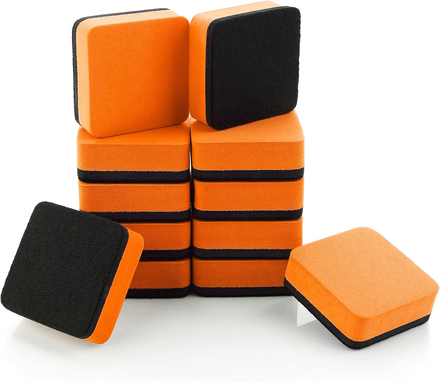 cobee Mini Dry Erase Erasers, 12pcs Whiteboard