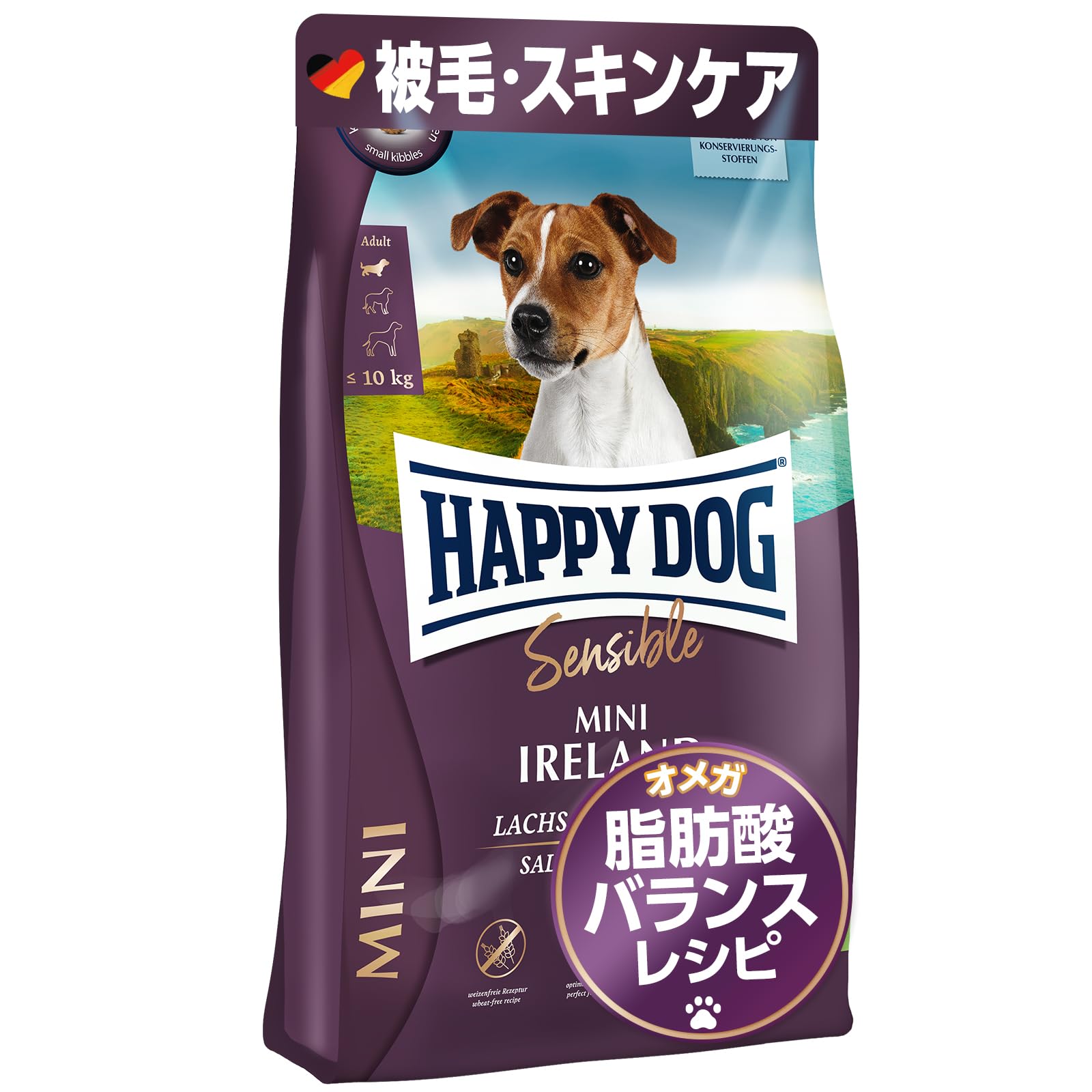 Amazon.co.jp: ハッピードッグ 小型犬 成犬〜シニア用 スキンケア