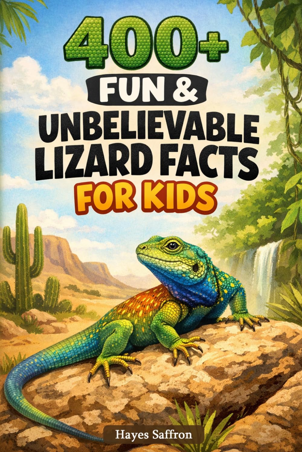 400+ Fun & Unbelievable Lizard Facts for Kids: Discover Camouflage Tricks, Reptile Powers & Desert Survivors (Perfect for Young Reptile Lovers)