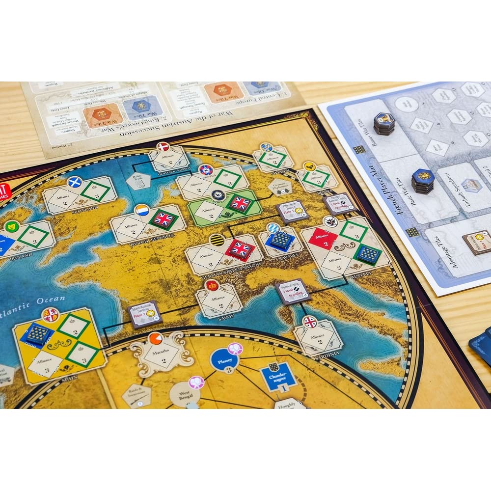 Asmodee - Imperial Struggle, Gioco da Tavolo Ergo Ludo Editions, Edizione in Italiano, Multicolore, 0417