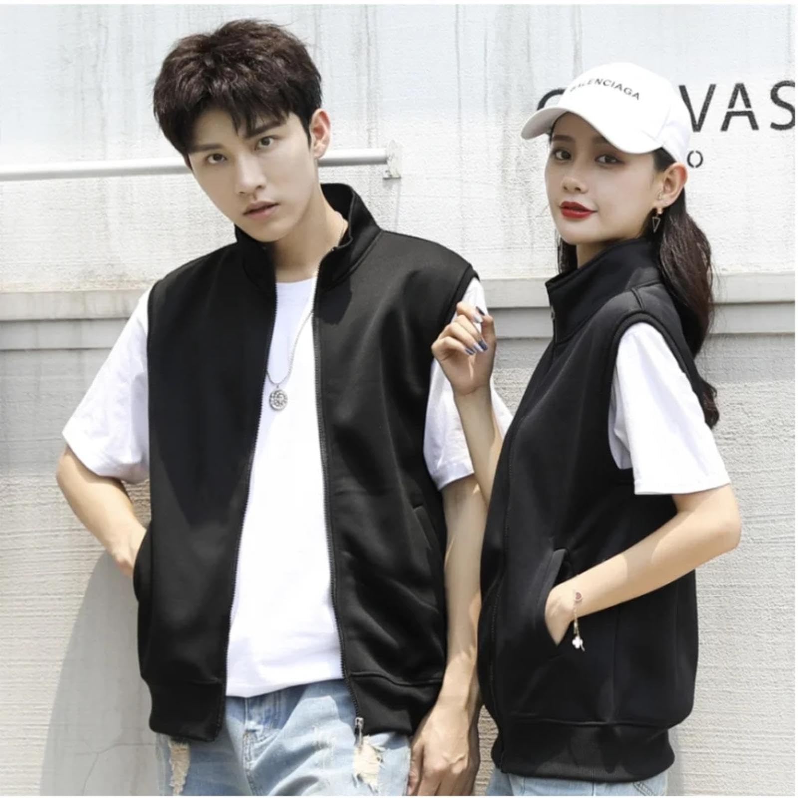 Gilet Personnalisé avec Logo De L'entreprise Personnalisé Imprimez Votre Propre Image/Texte Veste Polaire Chaude Hommes Femmes Manteau Décontracté Printemps Automne