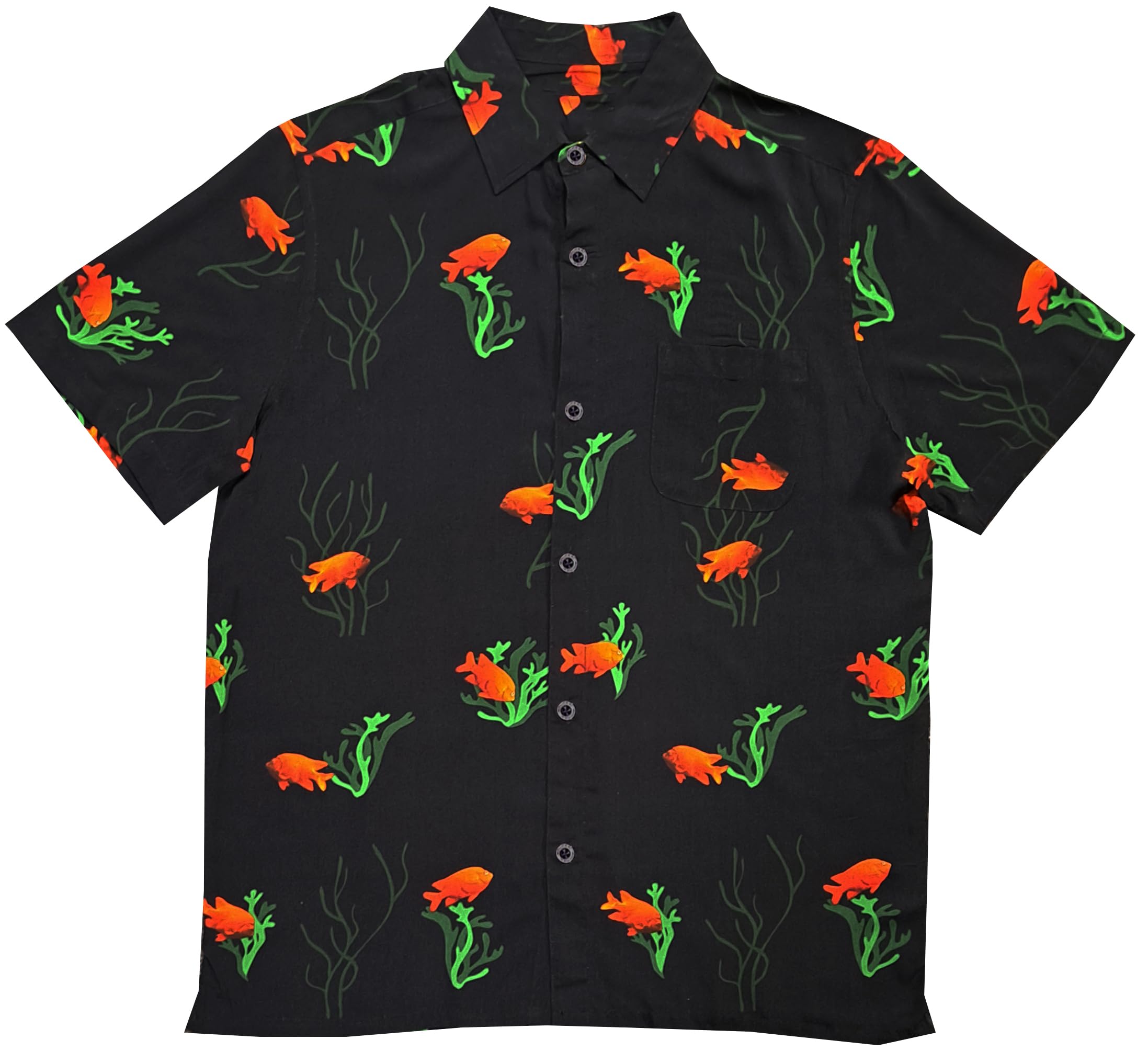 Molokai Surf Button Down Slim Fit Hawaiian Short Sleeve Shirts