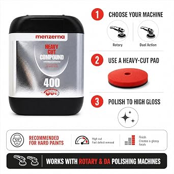 Menzerna HCC400 Heavy Cut Compound 400, 128 oz.