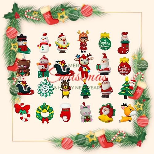 Miniatura 4 de Calendario de Adviento de juguete navideño 2023, caja ciega misteriosa de cuenta regresiva de 24 días, calendario de cuenta regresiva de Navidad con