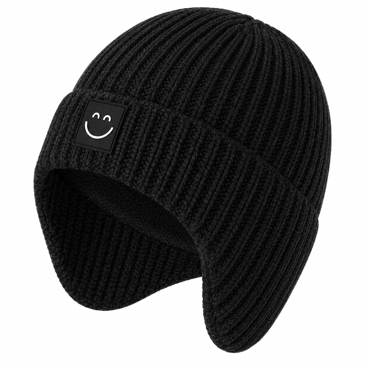 gajraj Baby Boys Girls Super Cute Warm Woolen Winter Skull Beanie Cap with Ear Flaps Girls Boys Warm Hats Cute Beanies for Kids (Age: 6 Months to 6 Years)-picture-14