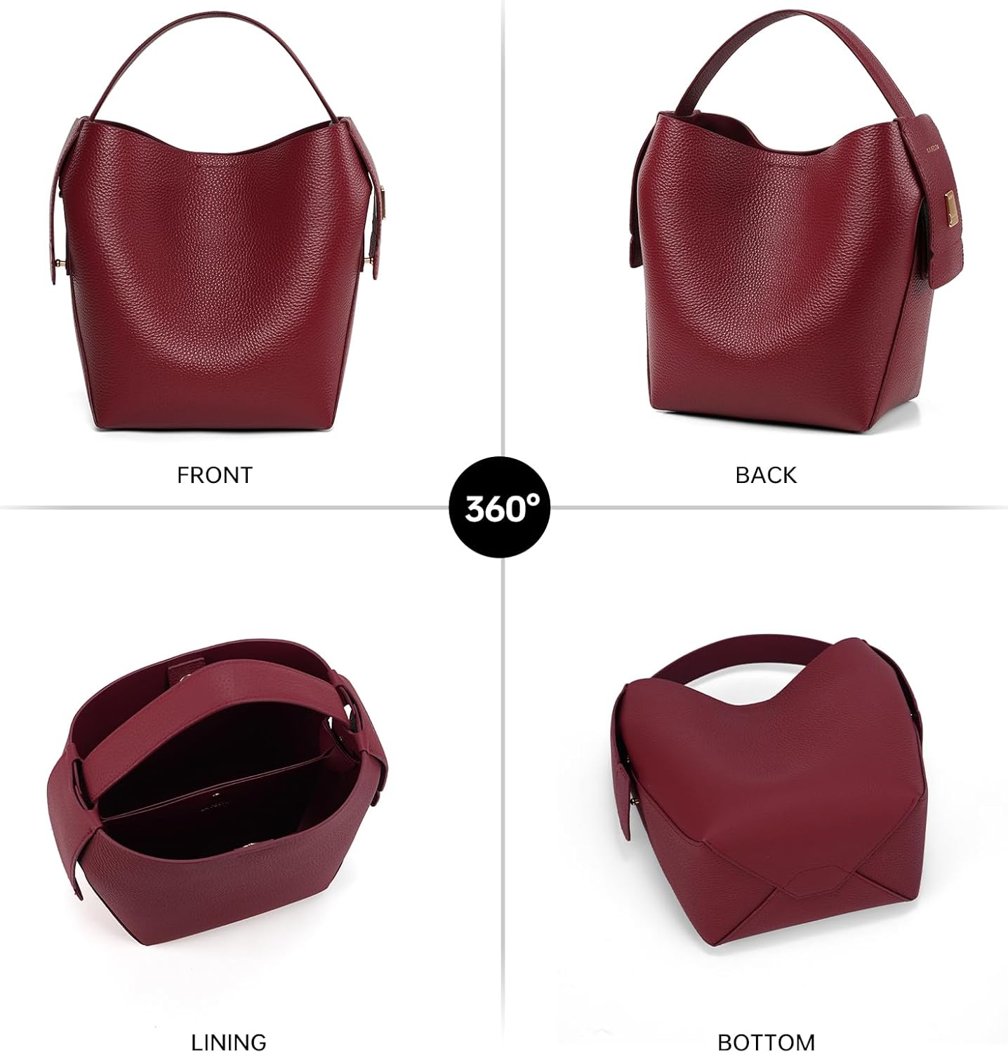 LA FESTIN Shoulder Handbags For Women: Leather Purse - Cute and Comfortable Satchel Purses for Girls - Image 4