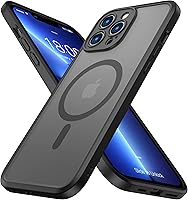Vista 177 de ImpactStrong Magnetic Guard Designed for iPhone 14 Pro Max Case [Camera Protection] [Military Grade Drop Tested] [Compatible with MagSafe] Slim Black