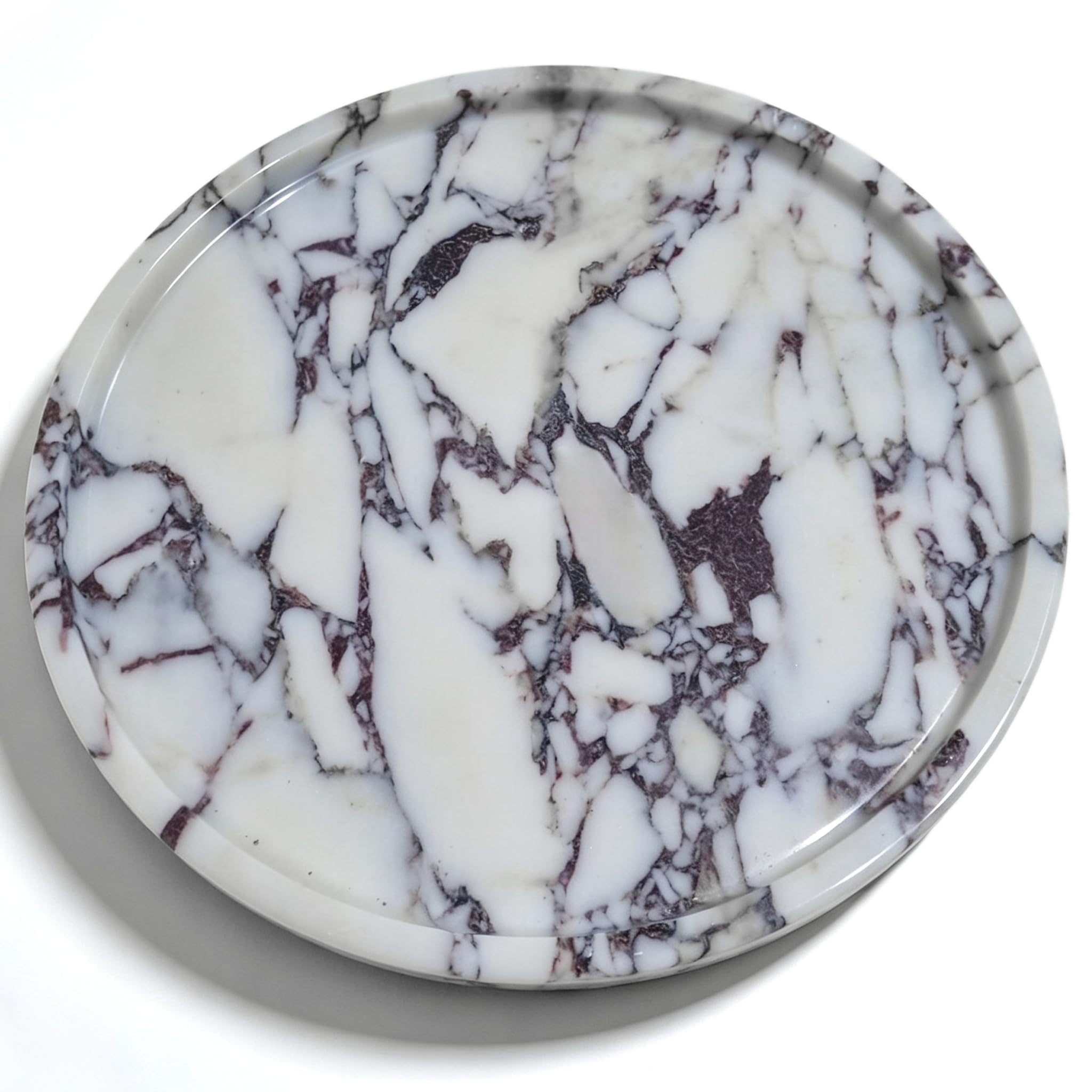 Photo 1 of Generic Calacatta Marble Tray 10" Round
