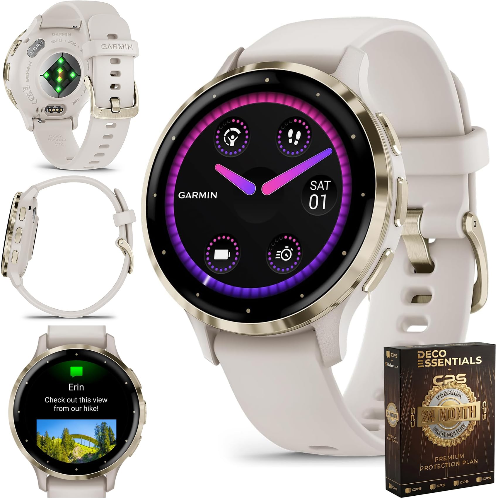 Amazon.com: Garmin Venu 3S, Running GPS Smartwatch, AMOLED Display