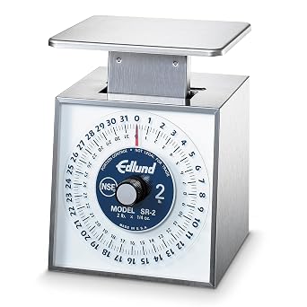 Edlund Company SR-2 Mechanical Portion Scale - Premier Series, Silver