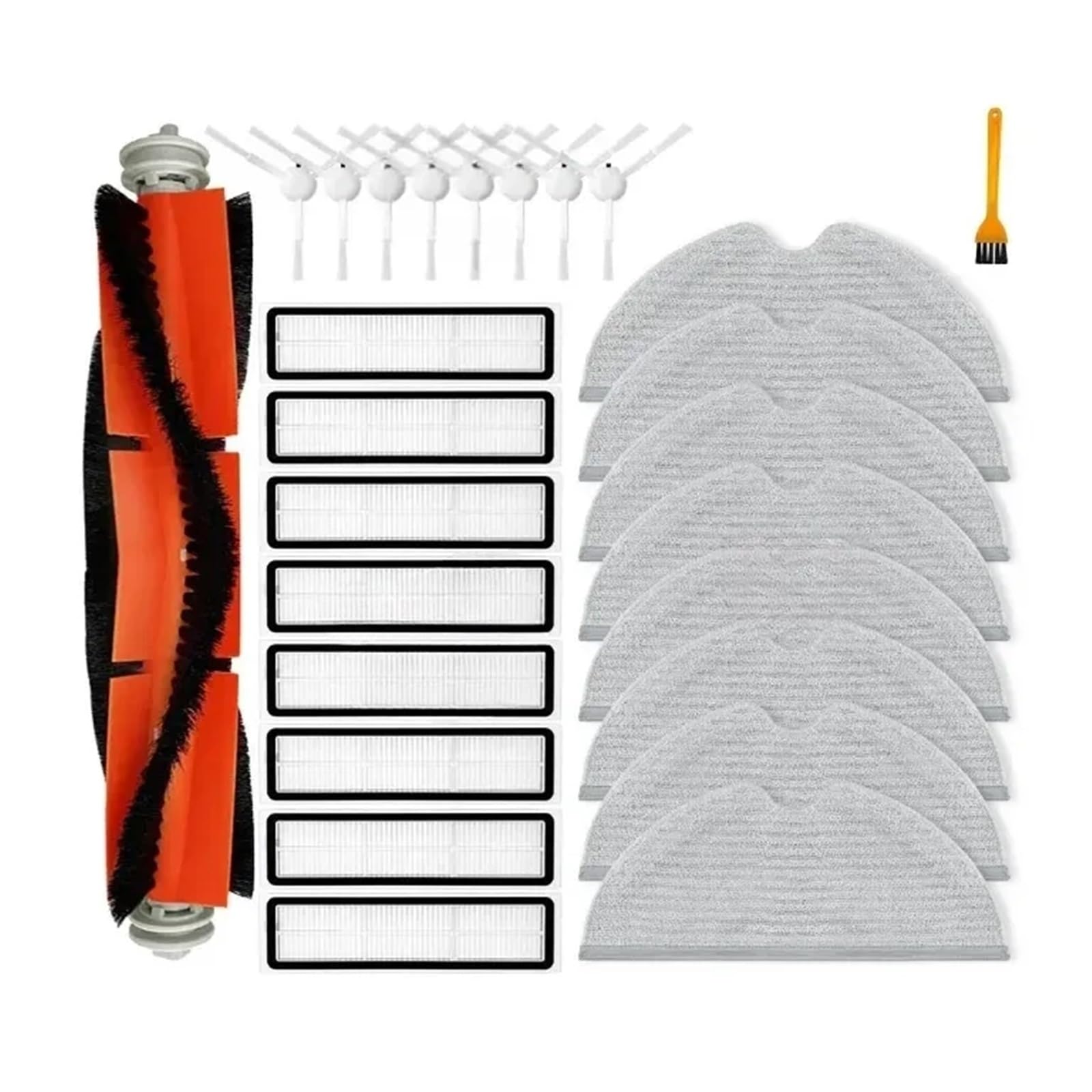 PORRSYDCD Brush Mop Filter Water Tank，Compatible With Dreame D9 Max, L10 Pro, D9 Pro, D9 Mistral Pro, Trouver Robot LDS Vacuum-Mop Finder Part(Set C)