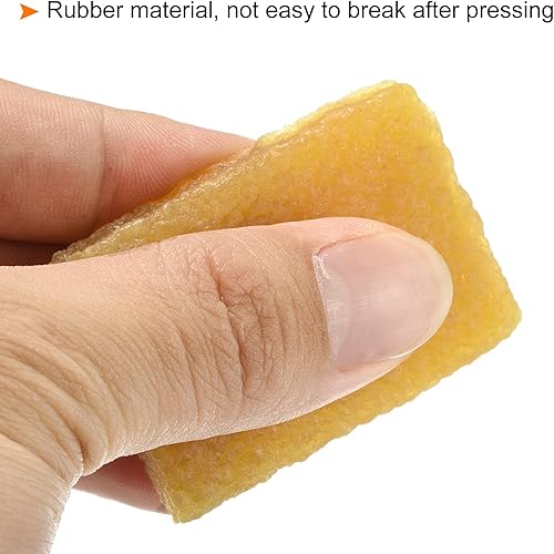 Miniatura 5 de PATIKIL Borrador de residuos de 1.969 x 1.378 x 0.394 in, paquete de 6 unidades de removedor de adhesivo rectangular, herramienta de limpieza para