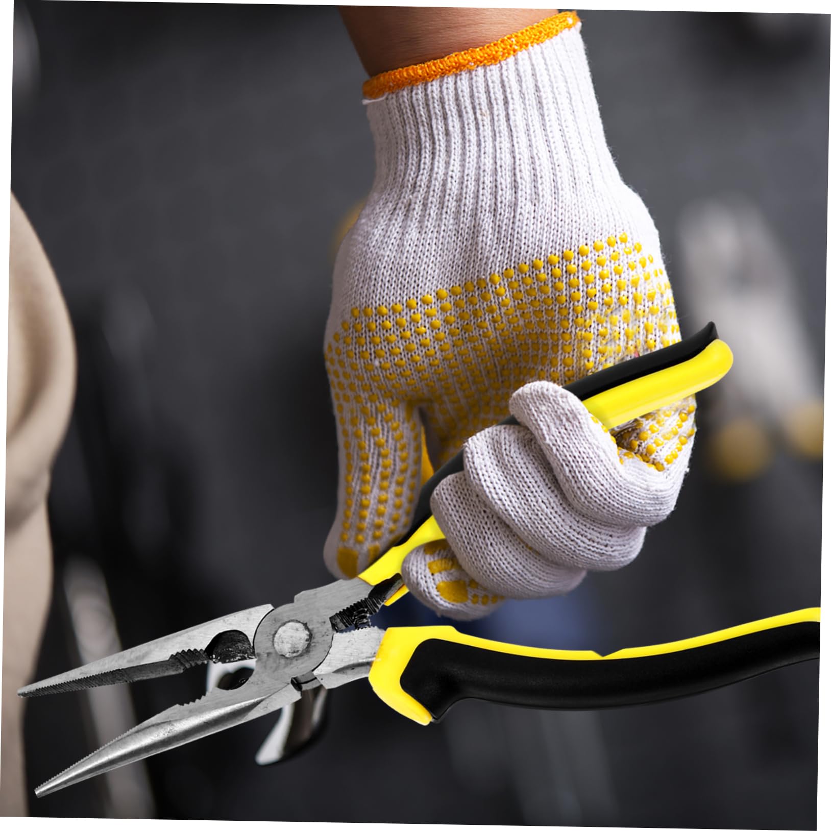 MOLUCKFU Multifunctional Electrician Plier Wire Cutting Stripping Tool Wire Stripper Pliers for Craftsmanship