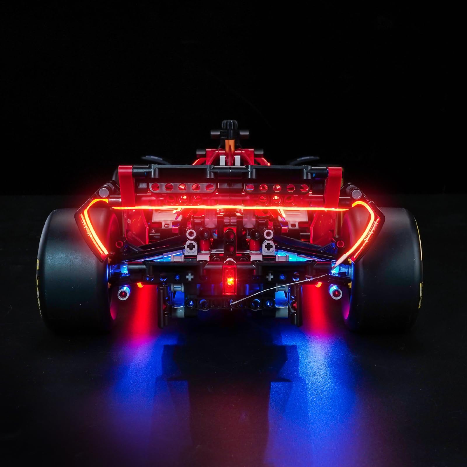Zestaw oświetlenia LED kompatybilny z Lego Ferrari SF-24 F1 Car 42207 (bez modelu), zestaw oświetlenia dekoracyjnego kompatybilny z Lego Ferrari SF-24 F1 Car Zabawka kreatywna