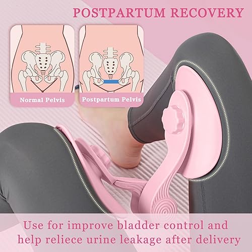 Miniatura 3 de Muscle Master - Ejercitador de muslos, equipo de ejercicio de cadera e interior del muslo, entrenador muscular del suelo pélvico con banda de