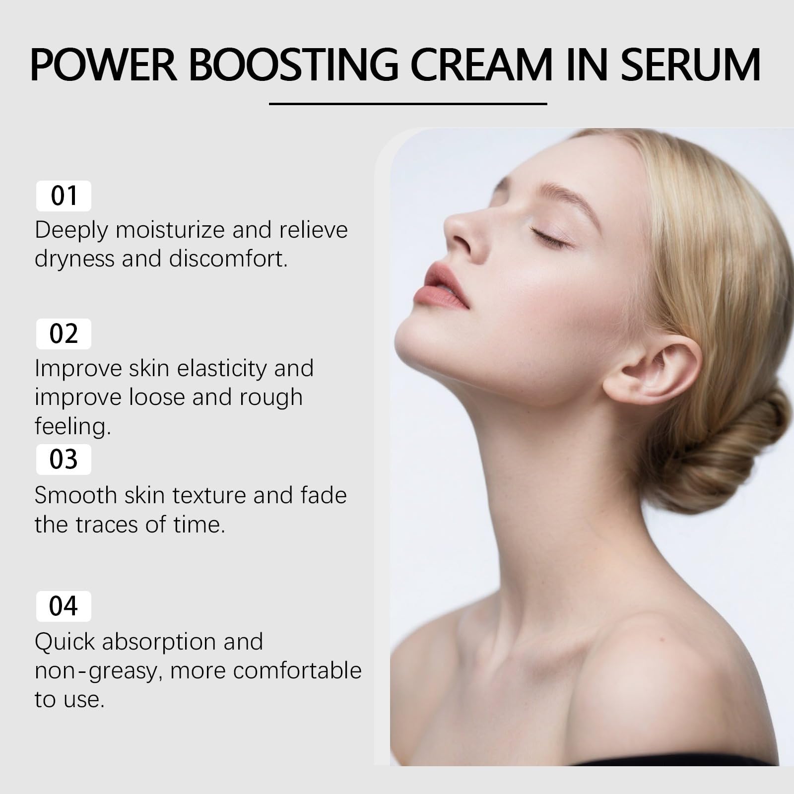 siero di collagene per il viso, levigatura delle rughe e rughe, idratazione e rassodamento della pelle, anti-rughe potente immediato, sollevamento intensivo, skincare per tutti i