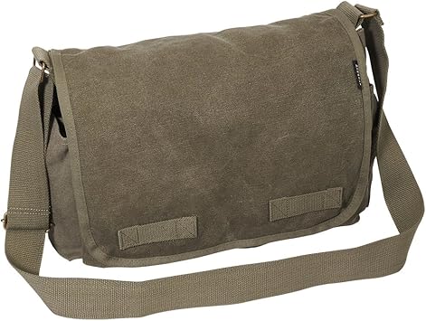 canvas bag messenger