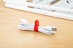 Reusable Silicone Magnetic Cable Ties, 7.48'' Magnetic Twist Ties for Bundling and Organizing, Holding Stuff, USB Charging Cords, Fridge Magnets, or to Play and Decorate(7 Colors, 28-Pack)