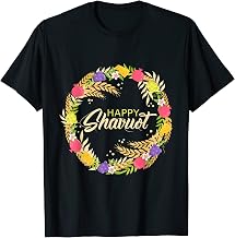 Happy Shavuot, Jewish Celebration Hebrew Judaism Holiday T-Shirt