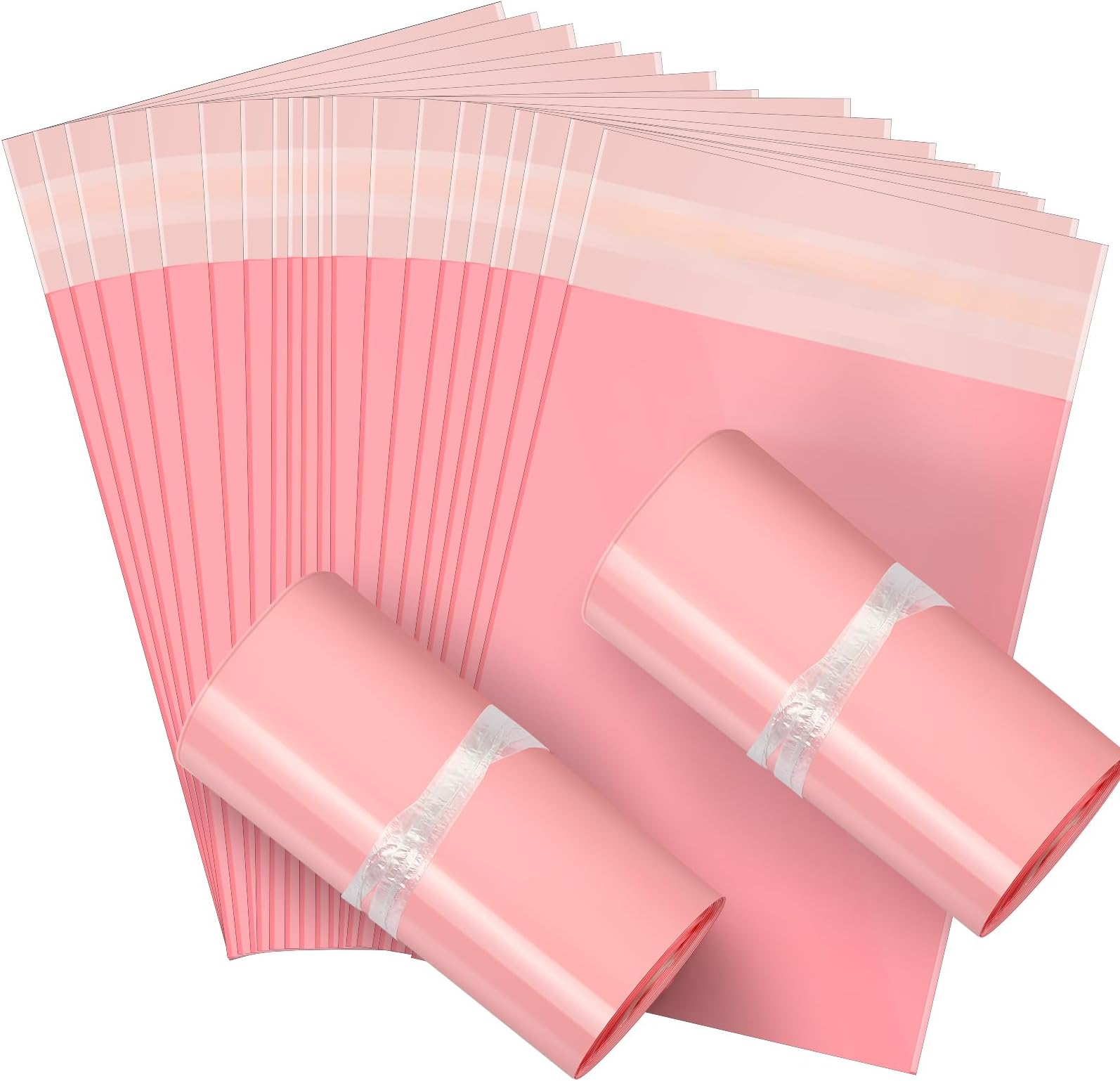 Fulmoon 300 Pcs Sanitary Napkin Disposal Bags for Tampons Pads, Light Pink | Disposable, Self Sealed, Opaque for Privacy, Clean and Hygienic, Block Odors, Feminine Personal Bags, Tampon Bags for Women
