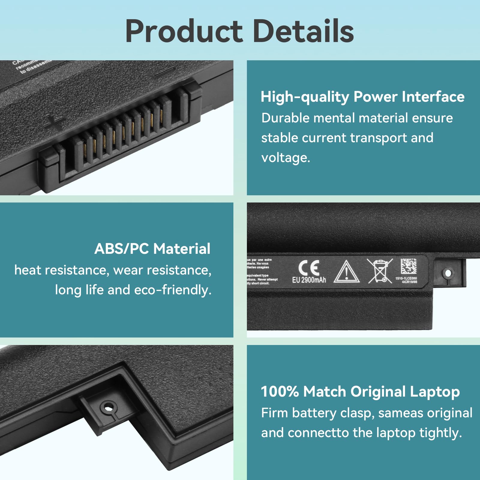 A41-D17 40064926 Ersatz Laptop Akku für Medion Akoya E7415 E7415T E7419 E7416 P7647 P7643 E7420 P7643