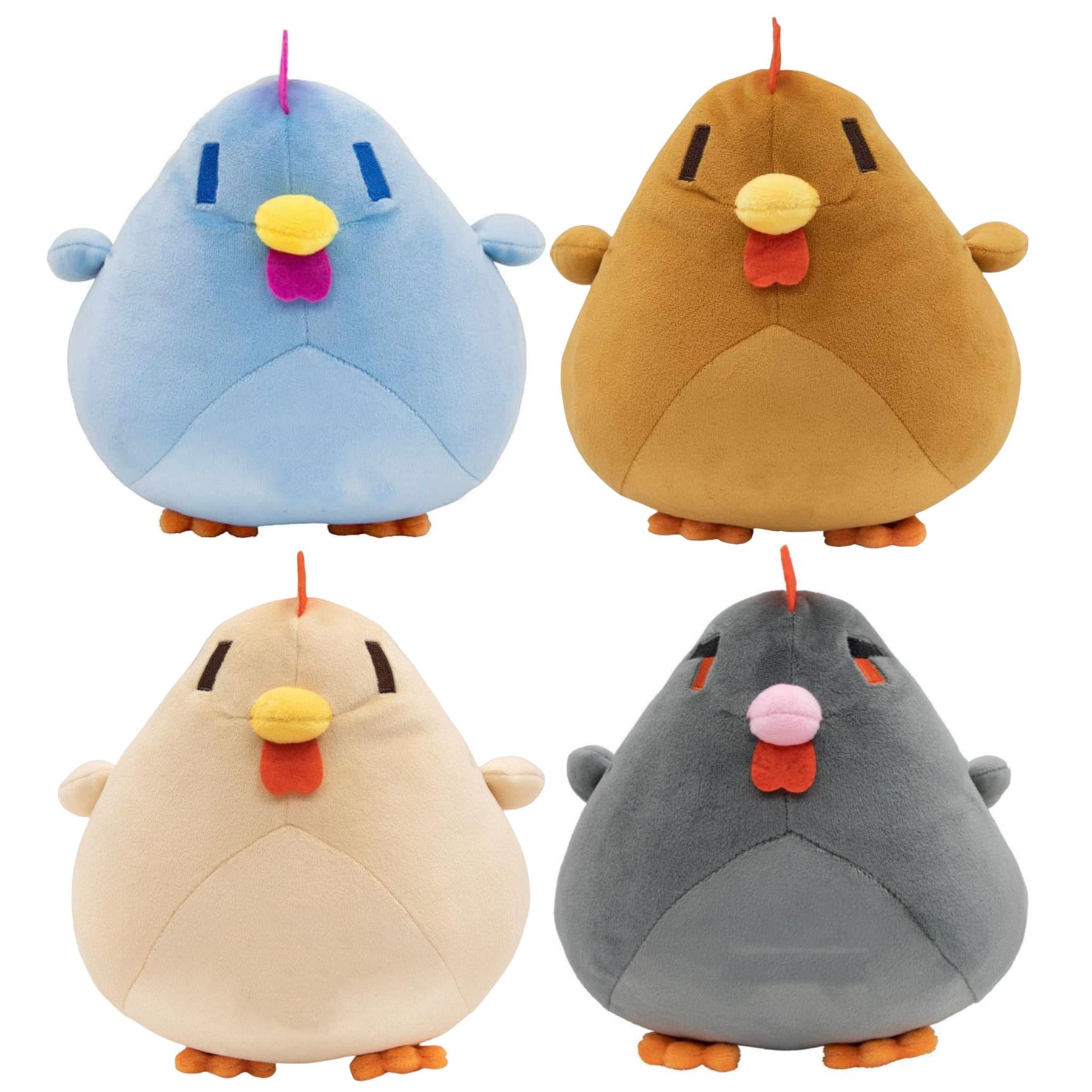 Amazon.co.jp: Buxomigrl 動物 チキン ぬいぐるみ 人形 農業 鶏