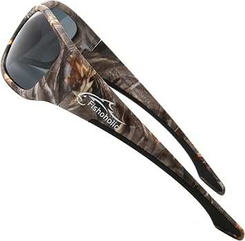 Fishoholic Polarized Bi-Focal Fishing Sunglasses - with 1.5x, 2.0x or 2.5x
