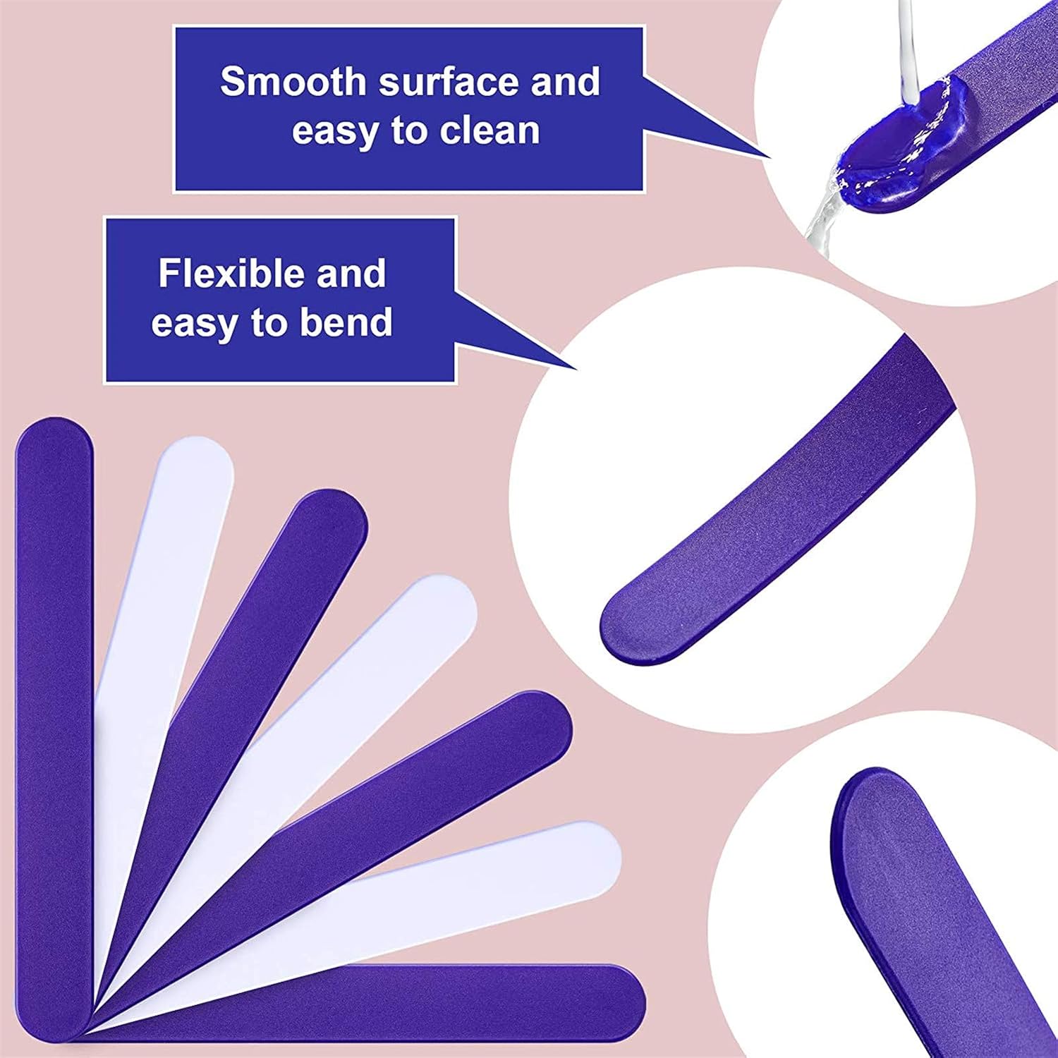 24PCS Plastic Stir Sticks for Epoxy Resin, Stirring Stick, Reusable Resin Tools for Making DIY Crafts