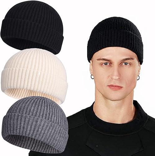 Ryobens Swag. - Gorro de lana para hombre y mujer, gorro tejido para invierno.