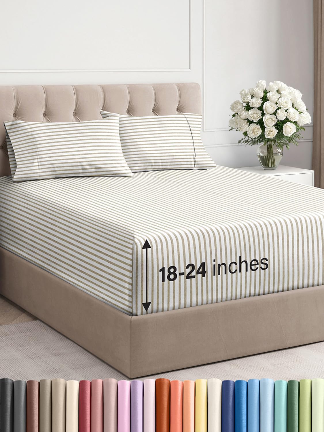 42 - Beige Stripes 2