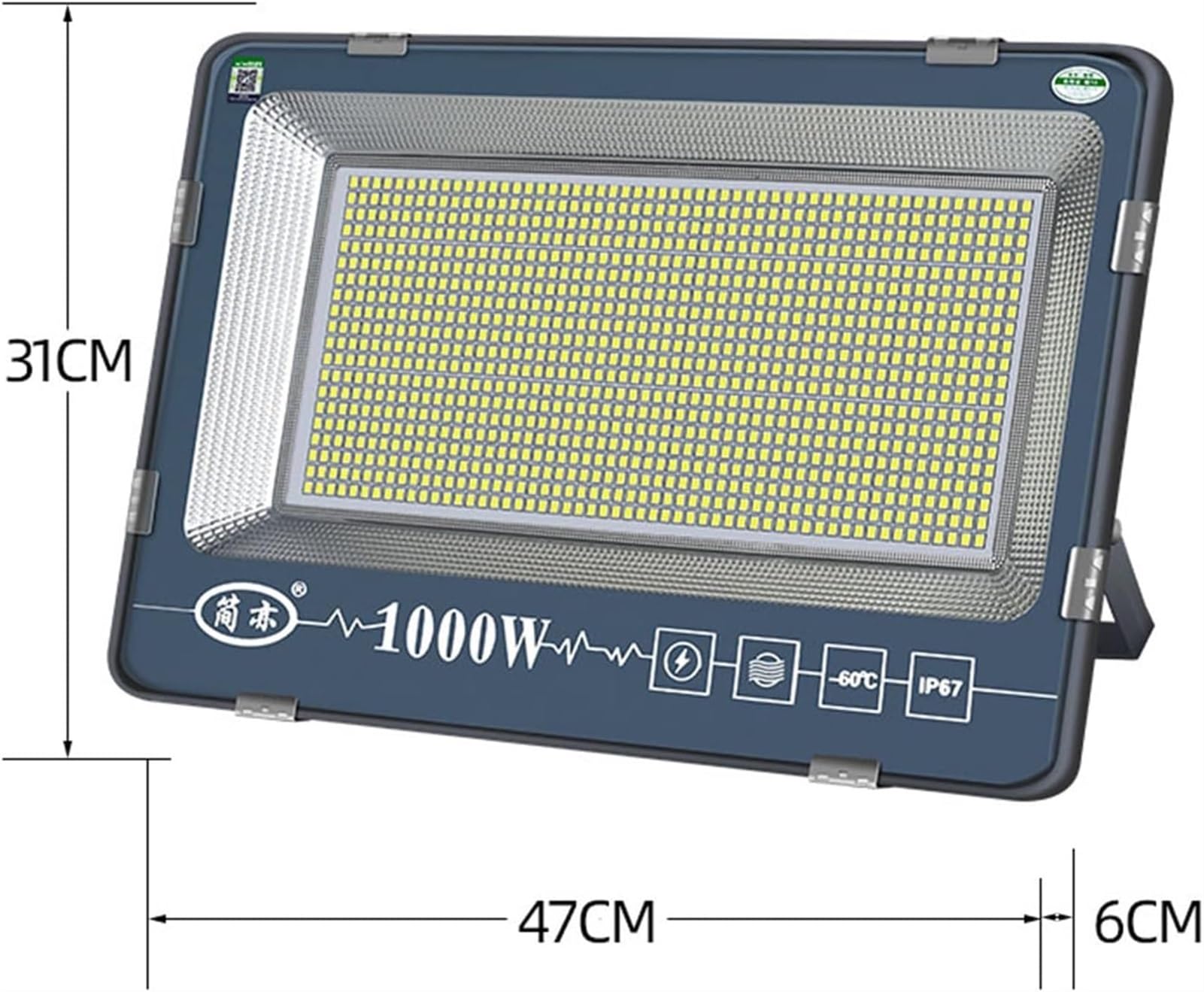 zewnętrzna lampa solarna, Reflektory Led na zewnątrz 600 W 1000(1 Pcs,1000W)