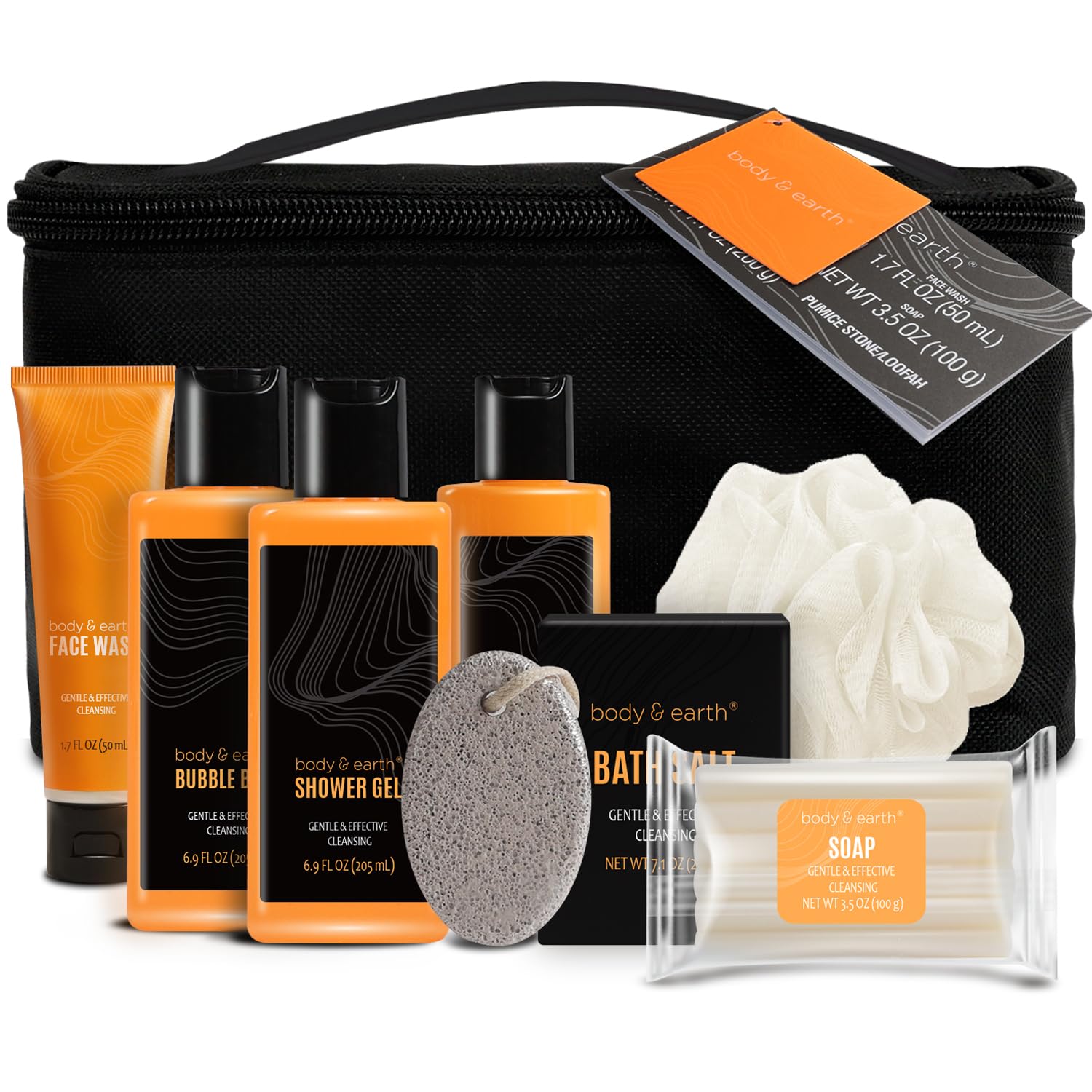 BODY & EARTH Männer Geschenkset Citrus Duft