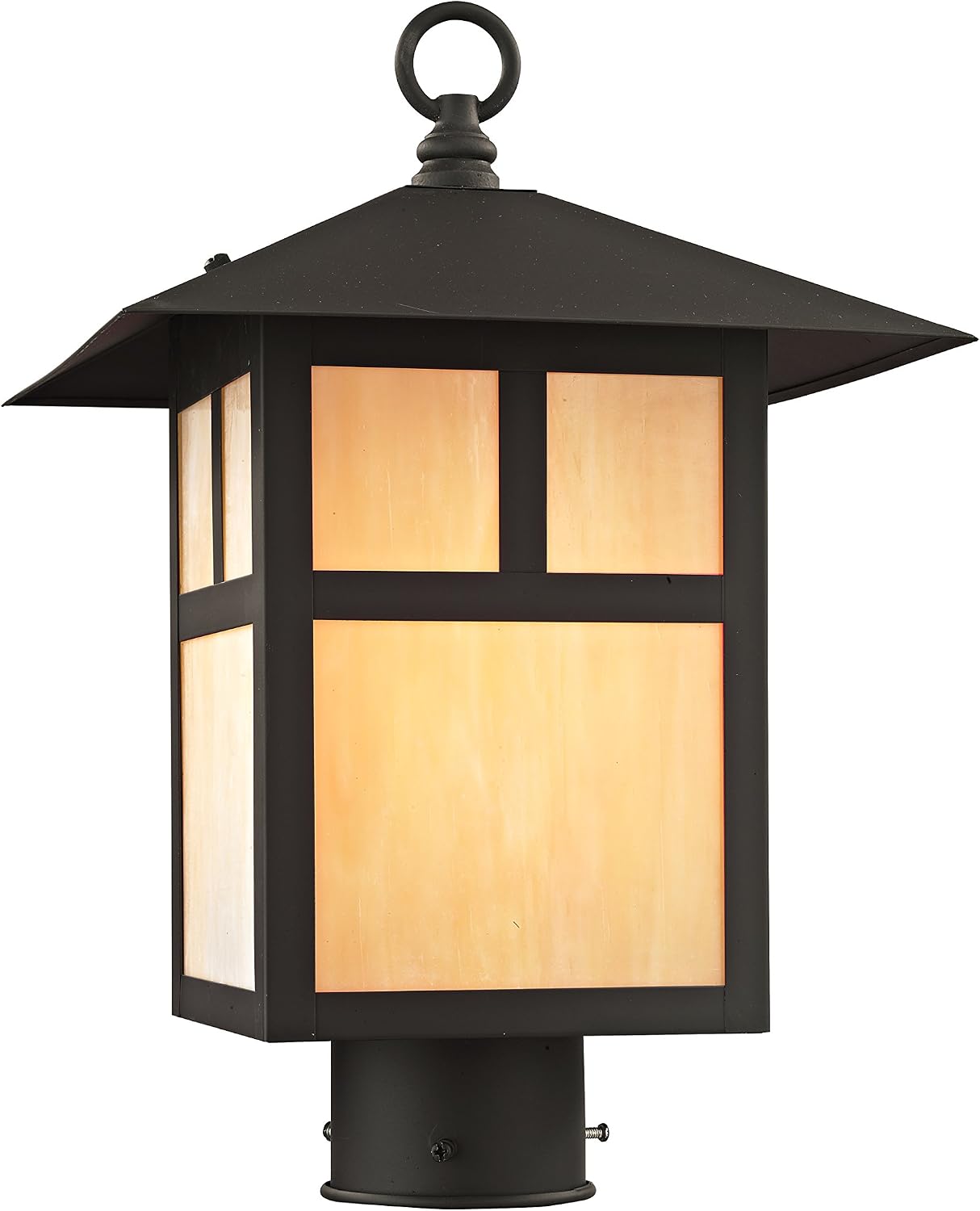 Best Review Livex Lighting 2134-07 Montclair Mission 1 Light Outdoor Bronze Finish Solid Brass Post Head with Iridescent Tiffany Glass Flash Deals - 80% OFF Livex Lighting 2134-07 Montclair Mission 1 Light Outdoor Bronze Finish Solid Brass Post Head with Iridescent Tiffany Glass