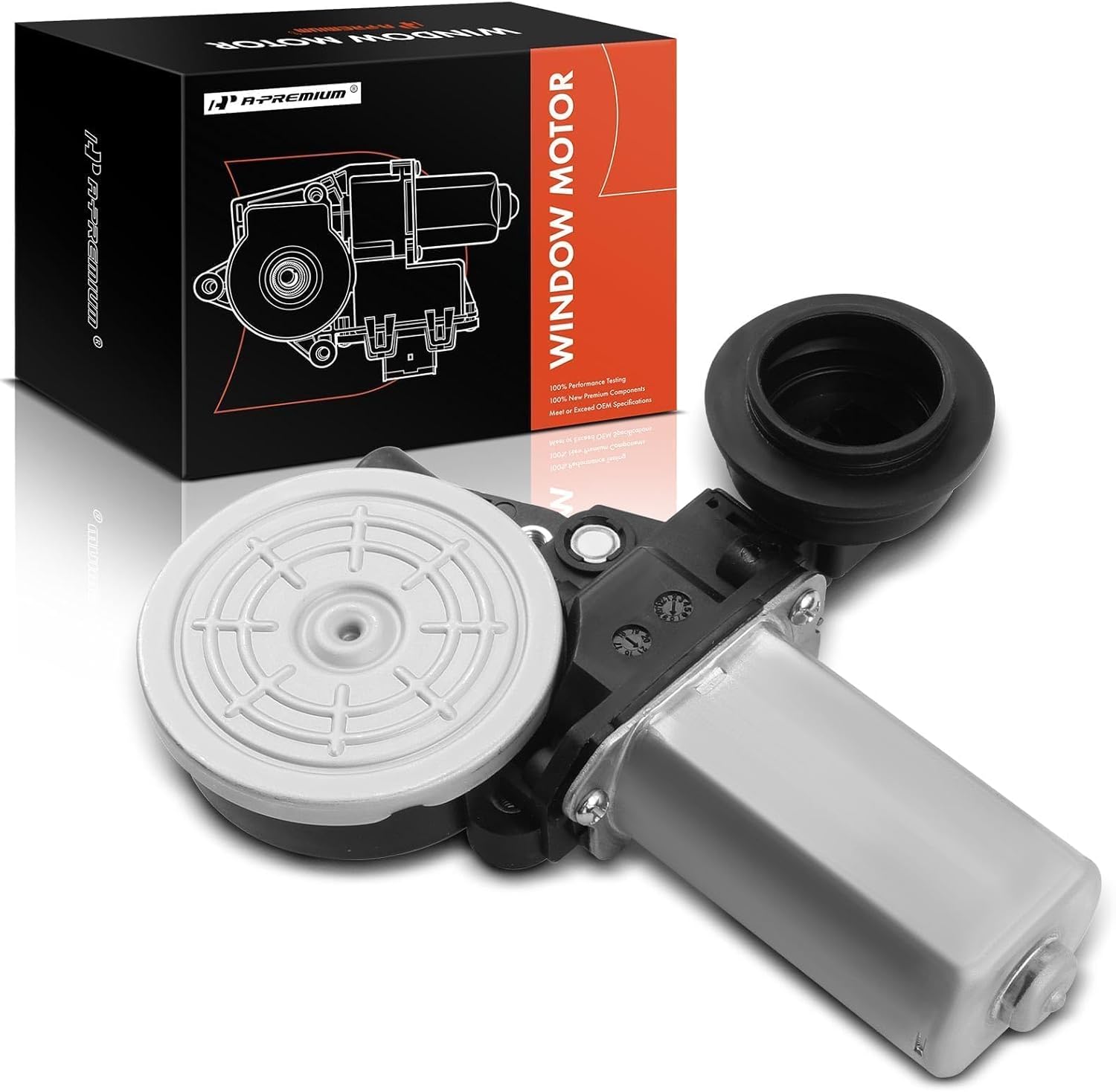 A-Premium Window Lift Motor Compatible with Toyota 4Runner Avalon Camry Corolla FJ Cruiser Highlander Prius RAV4 Sienna Tacoma Tundra Scion tC xB xD, Replace# 85710AE010