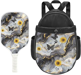 TSOVTHRID Juego de palas de pickleball 2 en 1, bolsa de pepinillo, raquetas ligeras de fibra de vidrio, ideal para regalos principiantes