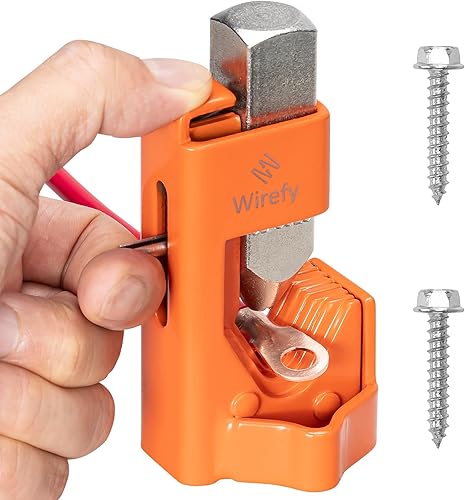 Miniatura 108 de Wirefy Herramienta de engarce para conectores termorretráctiles, engarzadora de alambre de trinquete, alicates de engarce, para terminales de A1