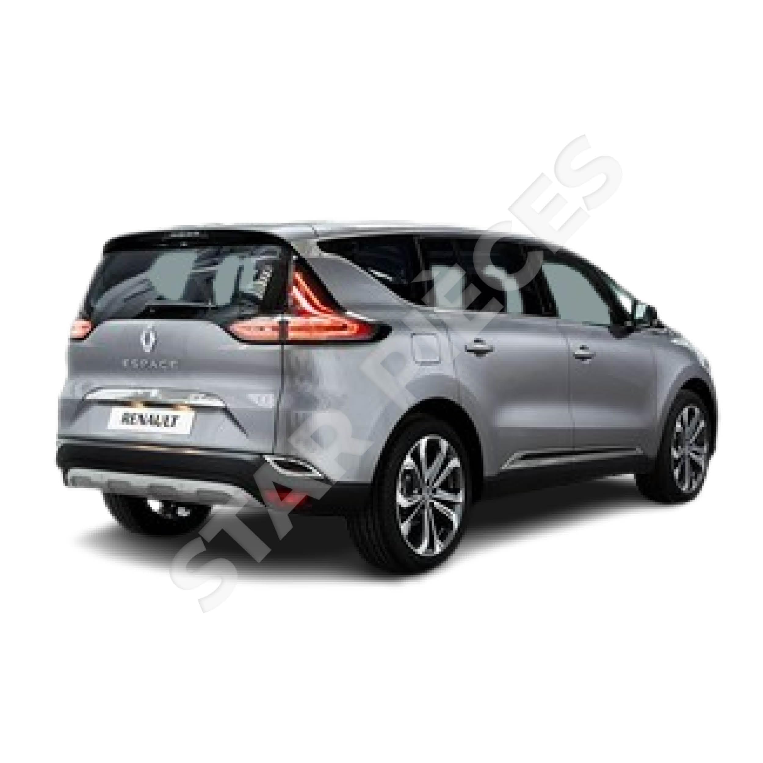 2 pistoncini portellone compatibile per Espace 5 (2015-2023) ammortizzatori cofano posteriore. 904526252R, 904520418R
