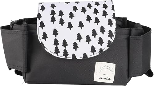Baby Stroller Organizer, Universal Stroller Cup Holder Storage Bag Baby Strollers Accessory (GsycleoXGO-11)