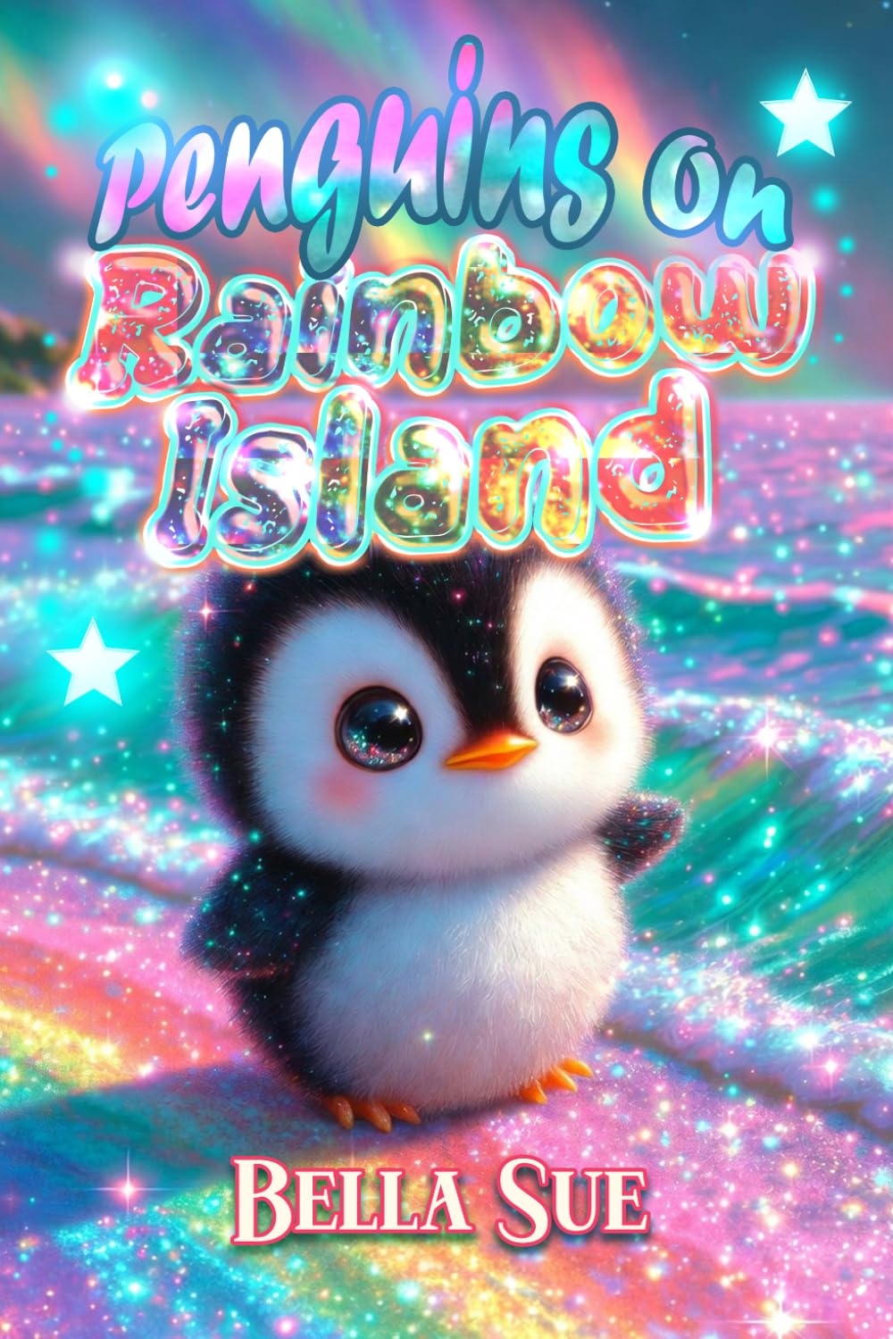 Penguins on Rainbow Island: FULL COLOR kids bedtime story book for children kids ages 2-5 boys girls pre-K toddlers (Sweet Bedtime Stories)
