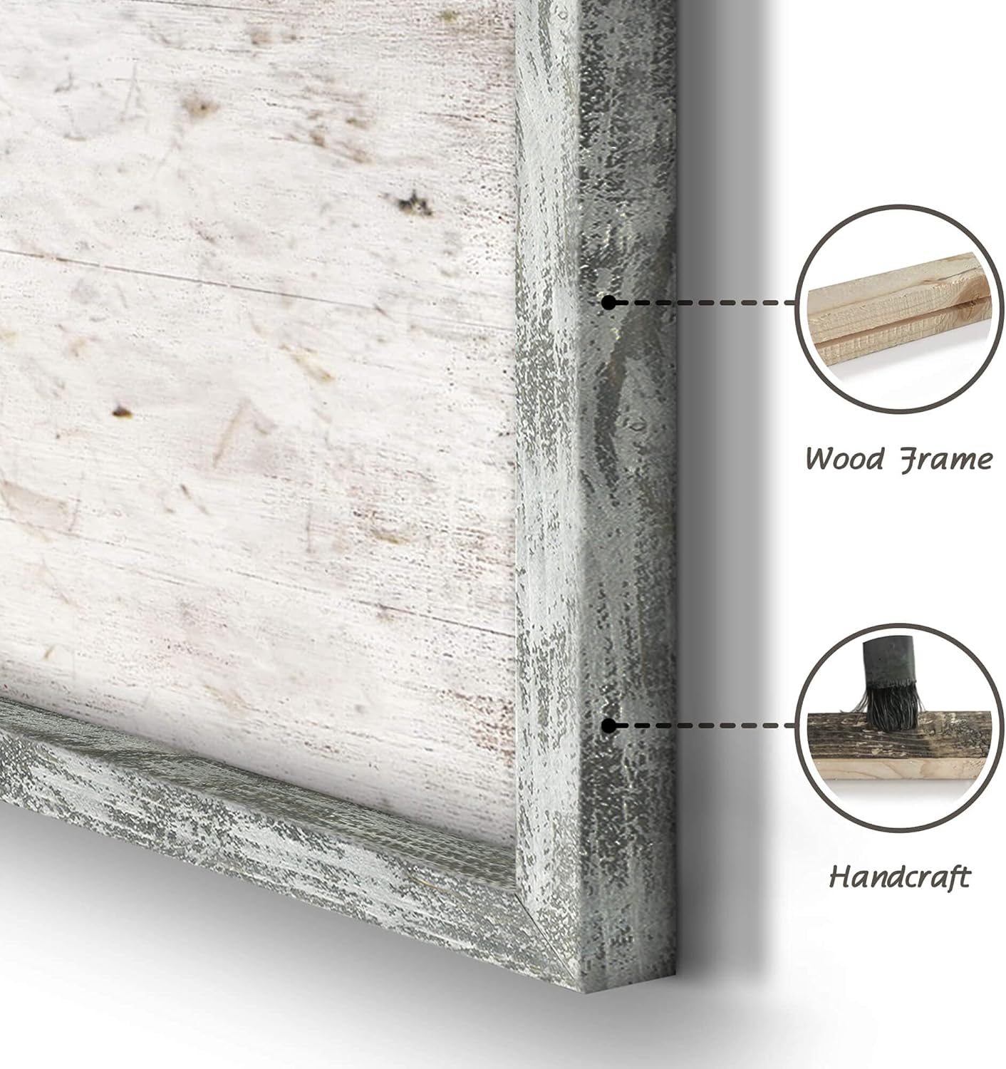 Coastal Framed Wooden Wall Art: Ocean Pictures Sailboat Art Prints Beach Artwork Collection Set of 3 Seascape Decorations for Home White Beach Chair Boat 16" x 16"