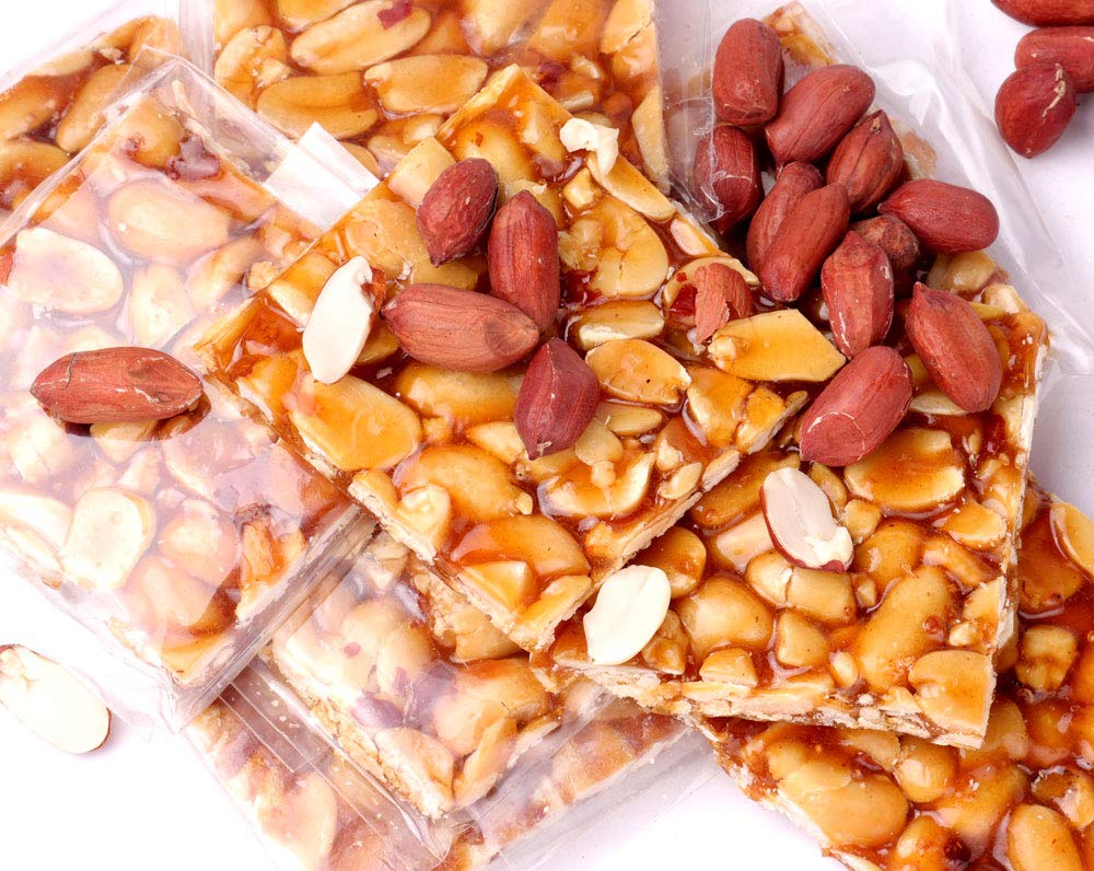 LEEVE DRY FRUITS Peanut Groundnut Chikkis Nuritious 200 gmas - Image 3 thumbnail