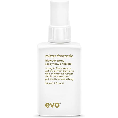 EVO Mister Fantastic Blowout Spray - Improves Style, Builds Body & Reduces Blow-Drying Time - Heat Protection Spray
