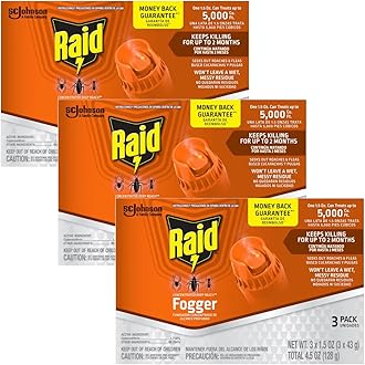 Concentrated Deep Reach Fogger, 1.5 oz, 3 Cans ( Pack of 3)