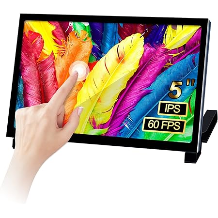 Amazon Smraza Raspberry Pi用タッチモニター 5インチ Ipsパネル 小型モニター 800 480 モバイルディスプレイ 冷却ファンとスタンド付き Dsi接続 ラズベリーパイ4b 3b 日本語説明書付 Smraza ベアボーンpc 通販