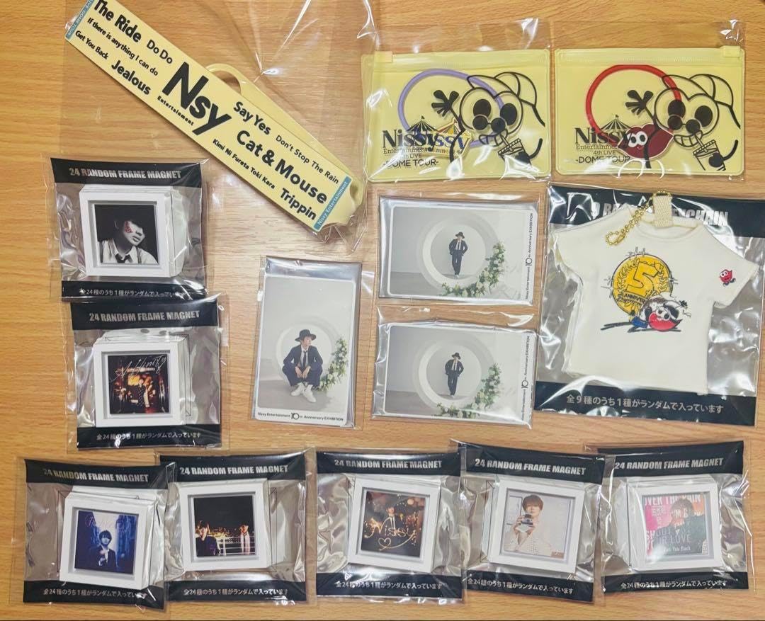 Nissy 10th ジャフレマグネット ラゲッジタグ ヘアゴム