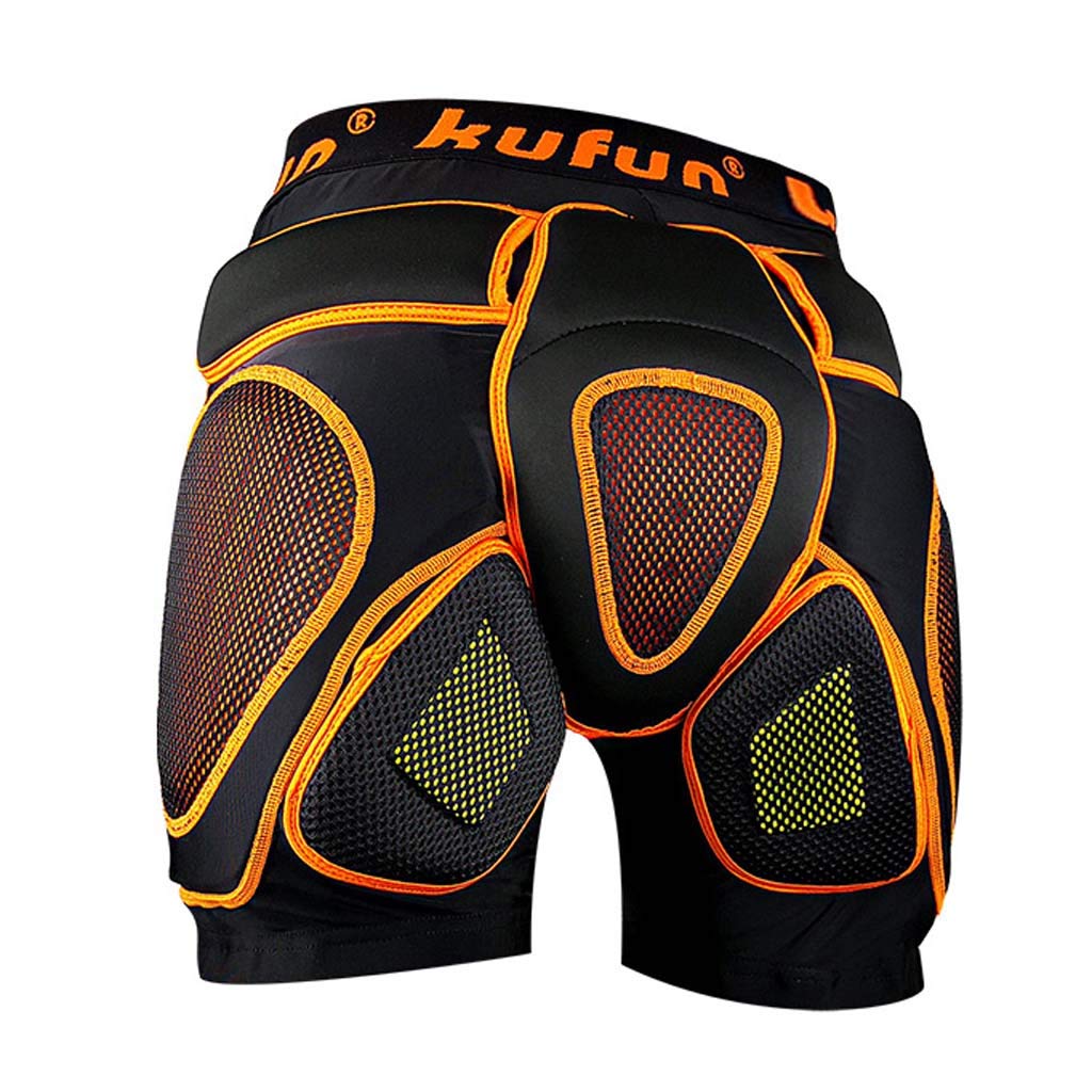 Protecteur de Hanche de Ski Professionnel, Coussin de Cul, Tissu Respirant Anti-humidité, Pantalon de Hockey, Planche à roulettes et équipement de Patinage à roulettes