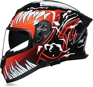 Amazon.co.jp: バイクヘルメット フルフェイスヘルメット メンズ ...